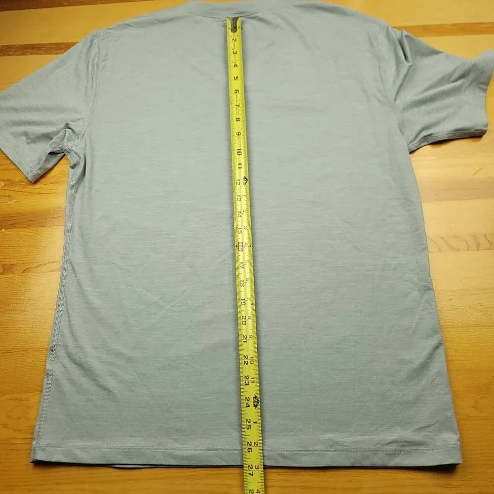 Tommie Copper Mens 2XL Shirt Cool Copper Compression Gray Train Running‎ Workout